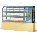 Commercial Bakery Equipment Single Side 2 Layers Refrigerator Bakery Showcase